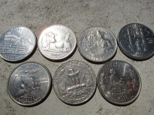 Amerikai pénzek: huszonöt centes, Quarter