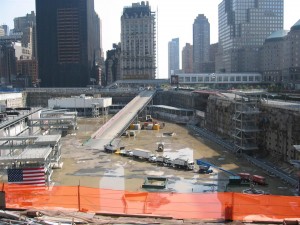 Ground zero 2004.