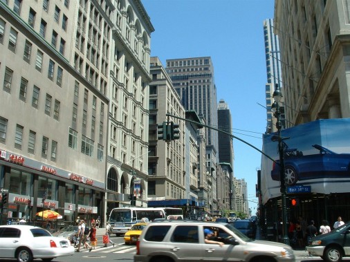 New York utcakép New York utcakép