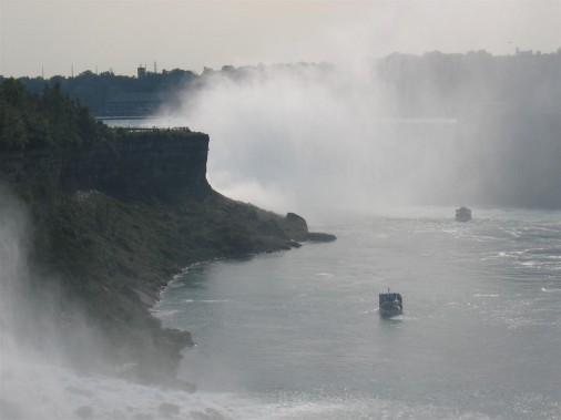 Niagara vízesés: hajók