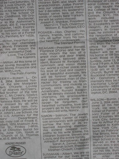 Ronald Reagan halálhíre Ronald Reagan halálhíre
